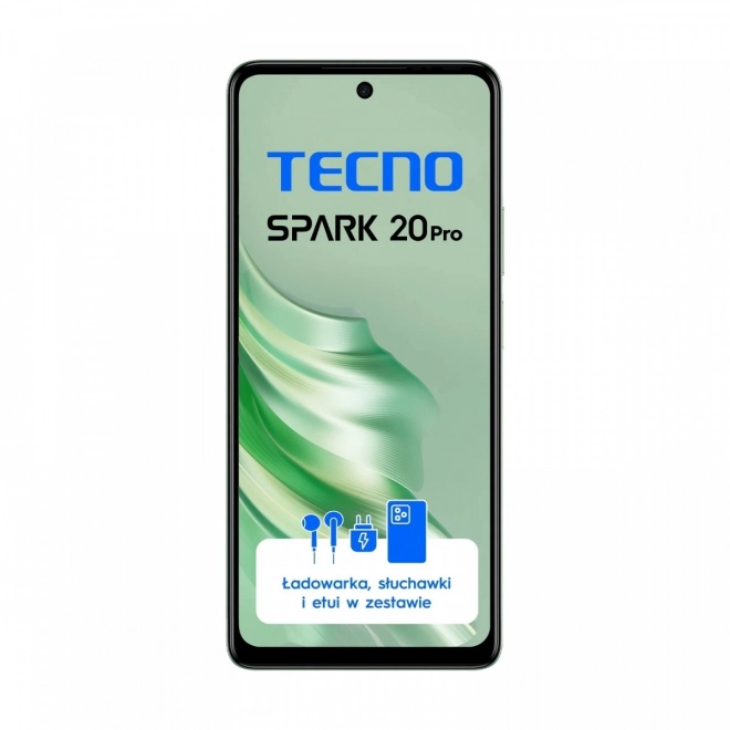 Spark 20 PRO KJ6 256+12 Zelený smartphone