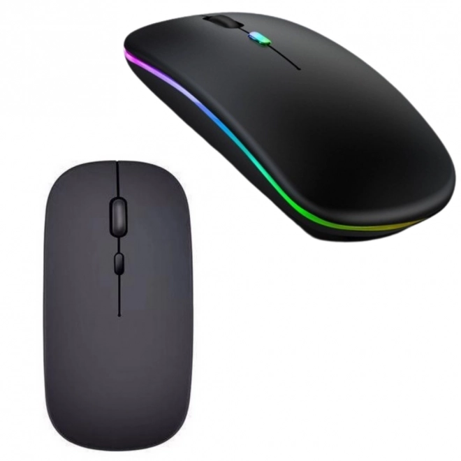 Bezdrátová ergonomická myš černá