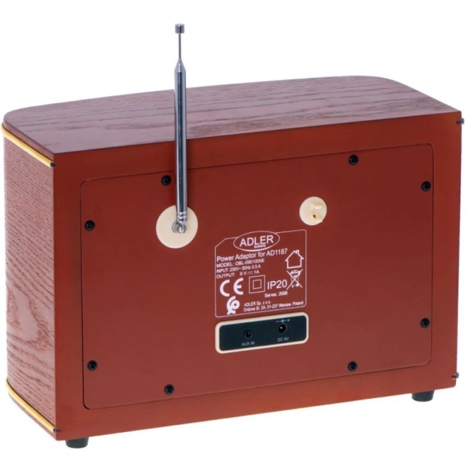 Retro rádio Adler