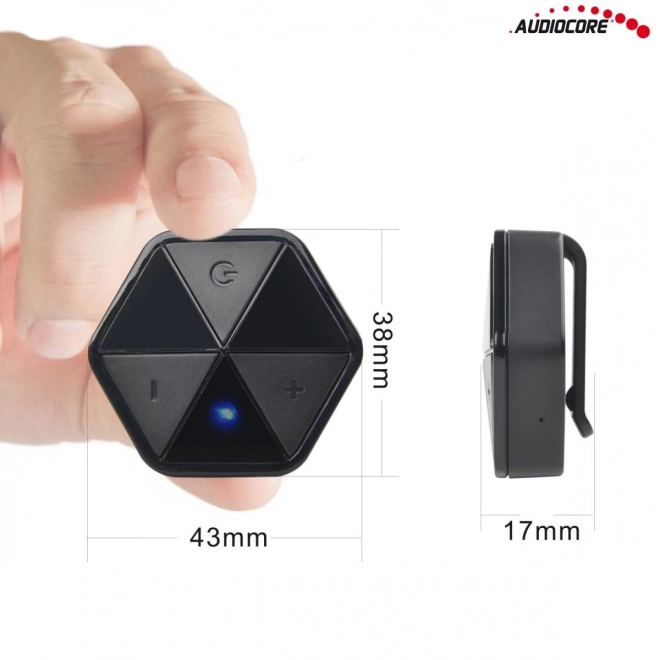 Bluetooth adaptér Audiocore s klipem