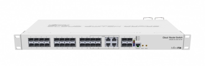 Přepínač MikroTik Cloud Router CRS328-4C-20S-4S+RM
