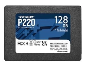 Patriot P220 SSD 128GB SATA III 2.5