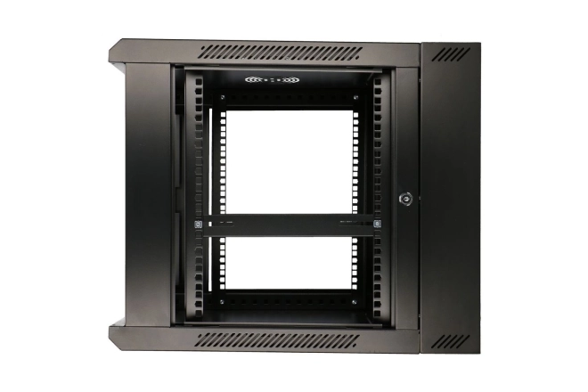 Nástěnná rack skříň 6U 600×600 dvousekční EXTRALINK