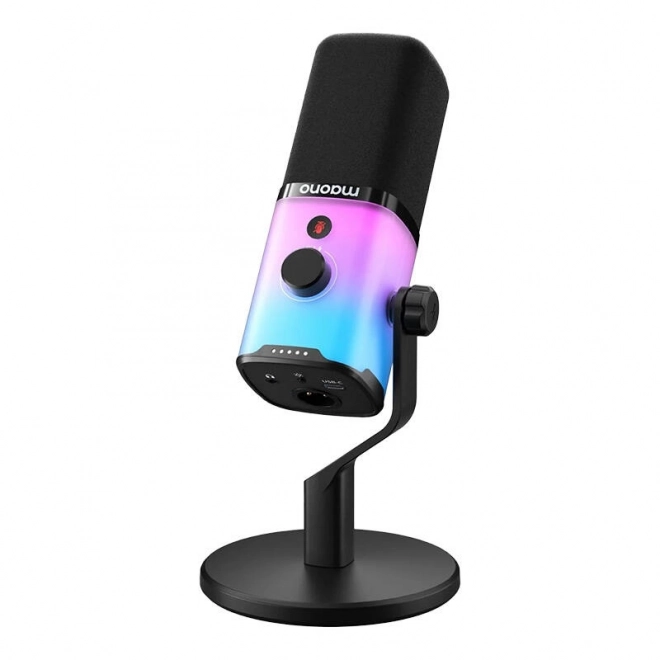 Mikrofon Maono PD100X RGB černý