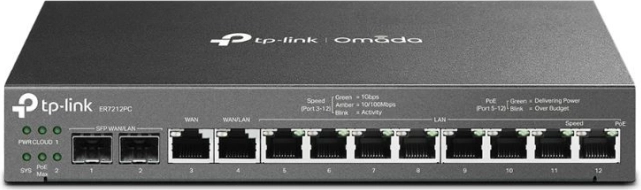 Multifunkční VPN Router TP-Link Omada ER7212PC