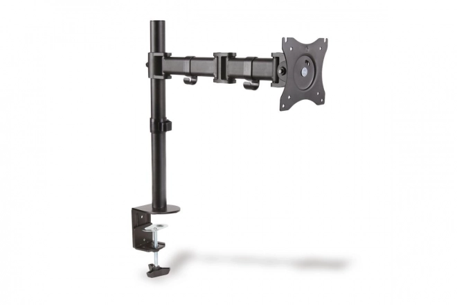 Jednoduchý stolní stojan se svorkou, 1xLCD, max. 27'', max. 8 kg, naklápění a otáčení o 360 (PIVOT)