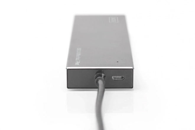 USB 3.0 hub 7portový, hliníkový