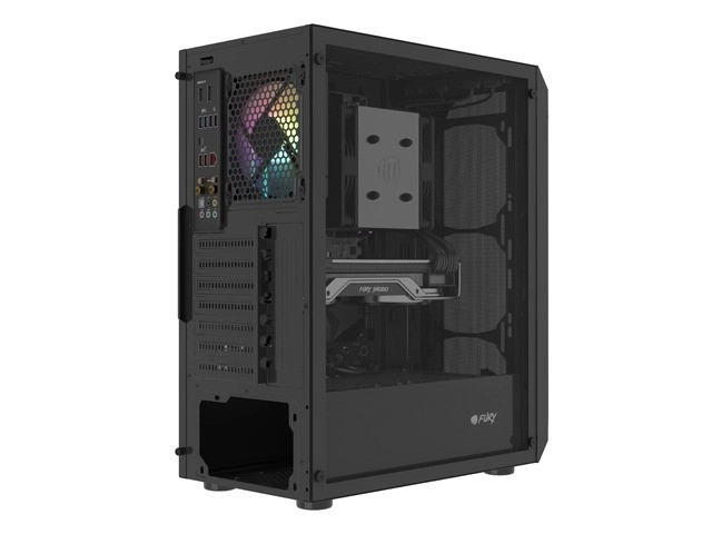 Fury Shobo SH4 RGB Midi Tower s oknem Black
