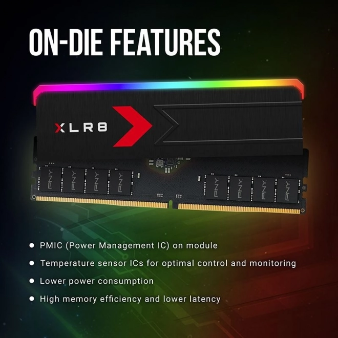 Paměťová karta PNY XLR8 Gaming EPIC-X RGB DDR5 32GB