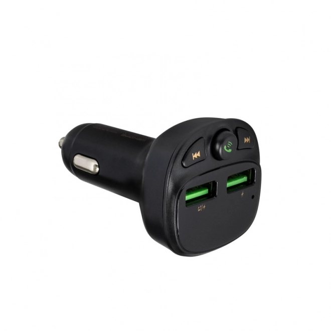 Bluetooth FM transmitter se dvěma USB-A a 17W nabíječkou