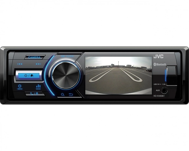 Autorádio JVC s Bluetooth a monitorem