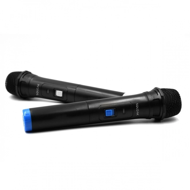 Sada mikrofonů pro karaoke VocalDuo s 30m dosahem