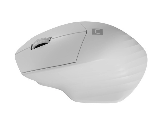 Bezdrátová myš Siskin 2 1600 DPI Bluetooth 5.0 + 2,4GHz – Bílá