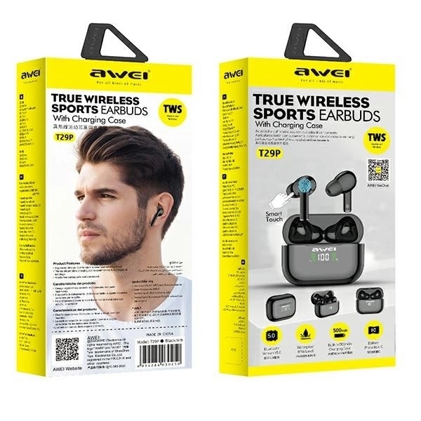 Bezdrátová sluchátka Awei T29P s Bluetooth 5.1