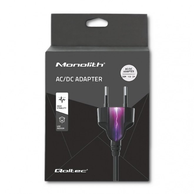 Stolní napájecí zdroj 36W | 12V | 3A | 5,5*2,1 + napájecí kabel