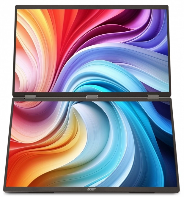 Mobilní monitor dual IPS 19 palců