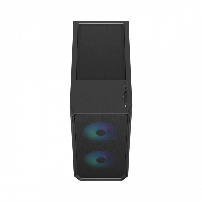 Case Focus 2 RGB Black TG Clear Tint