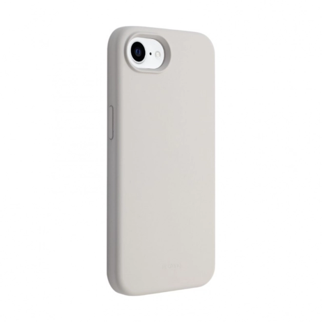 Magnetický silikonový kryt pro iPhone 16e - kamenný béžový