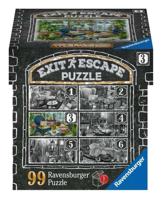 Exit Puzzle: Zimní zahrada 99 dílků