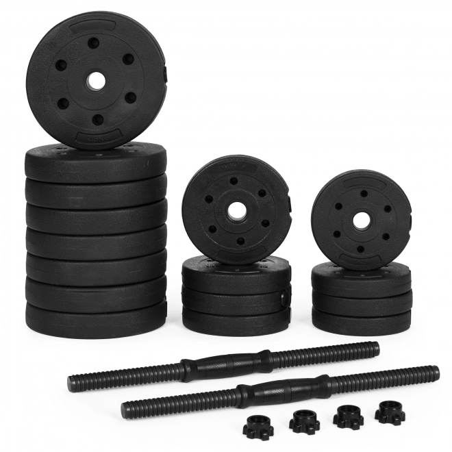 Nastavitelné činky 2x15 kg sada 30 kg