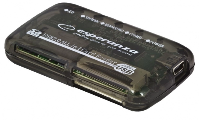 Čtečka karet Esperanza All In One USB EA117