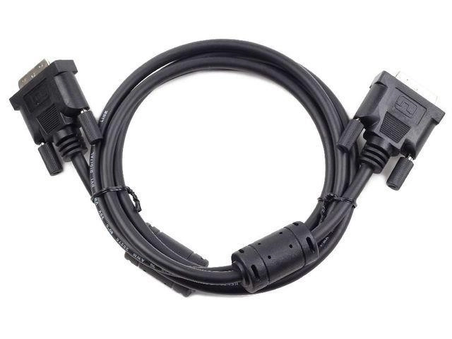 DVI-D(M)/DVI-D(M)(24+1) Dual Link Feritový kabel 1,8 m černý