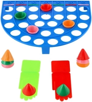 Jasné bodování a barevné pruhy