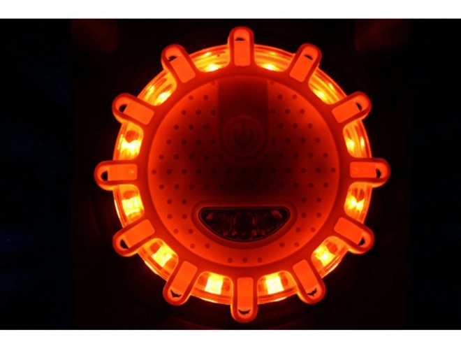 Silné Výstražné Světlo s 360° LED a Magnetem