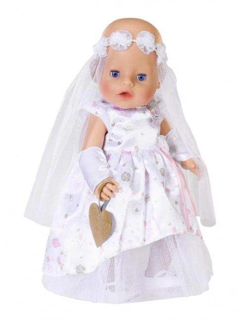 BABY born Butik Deluxe Nevěsta, 43 cm