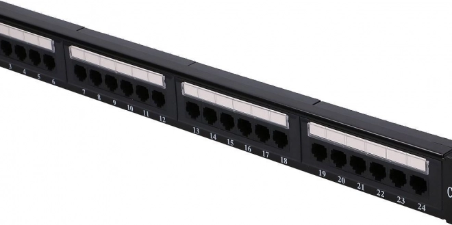 Odolná kovová konstrukce 1U do 19" racku