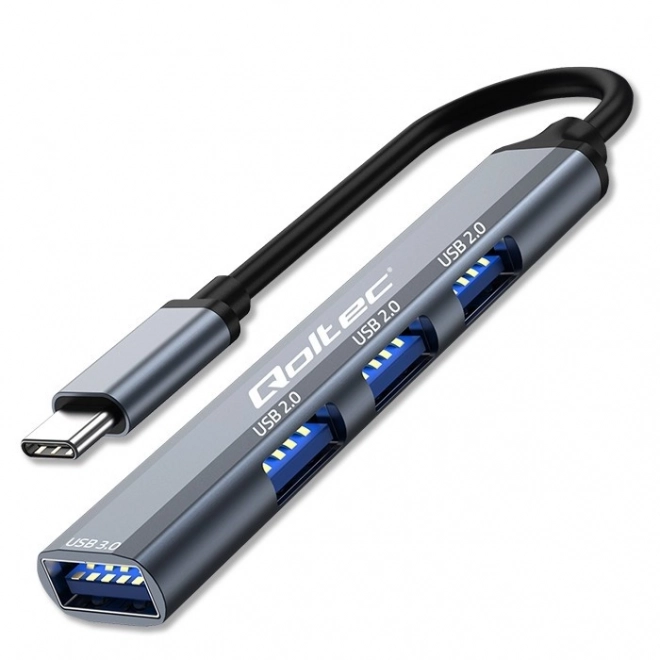 HUB adaptér USB-C 3.1 4v1 | USB 3.0 | 3x USB 2.0