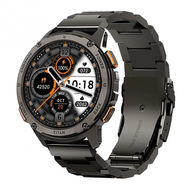Chytrý hodinky Maxcom FW110 Titan Chronos černý