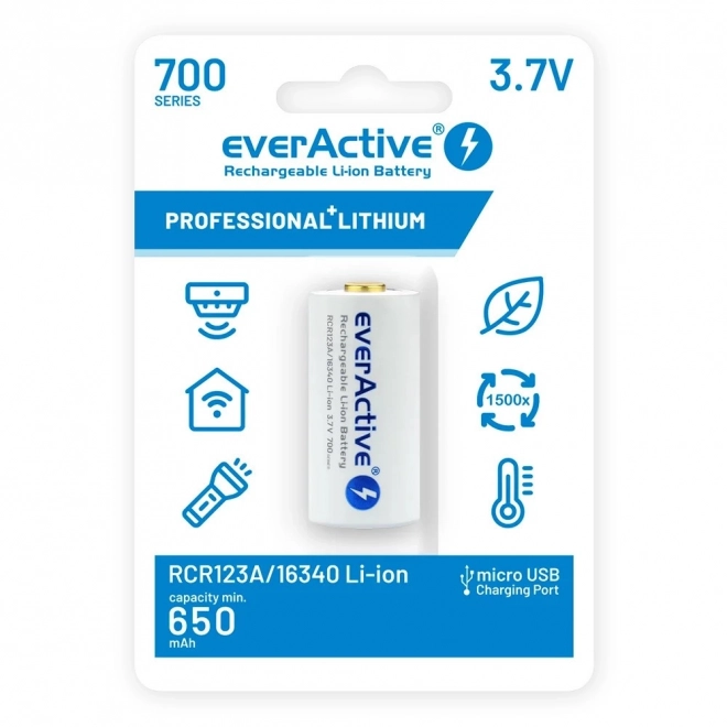 Dobíjecí baterie EverActive Li-ion 3,7V 700mAh s micro USB