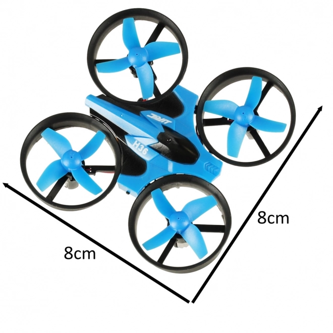 JJRC H36 mini 2,4GHz 4CH 6osý RC dron – Modrý