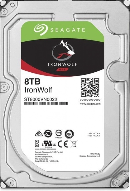 Disk IronWolf 8TB 3,5 256MB ST8000VN004