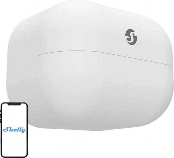 Bezdrátový senzor pohybu s luxmetrem SHELLY BLU Motion (Bluetooth)