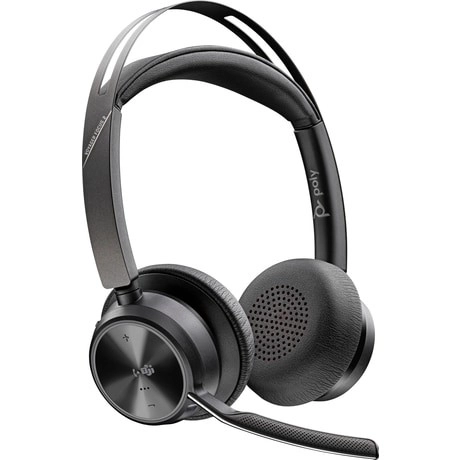 Referenční headset Voyager Focus 2 pro Microsoft Teams s nabíjecí základnou