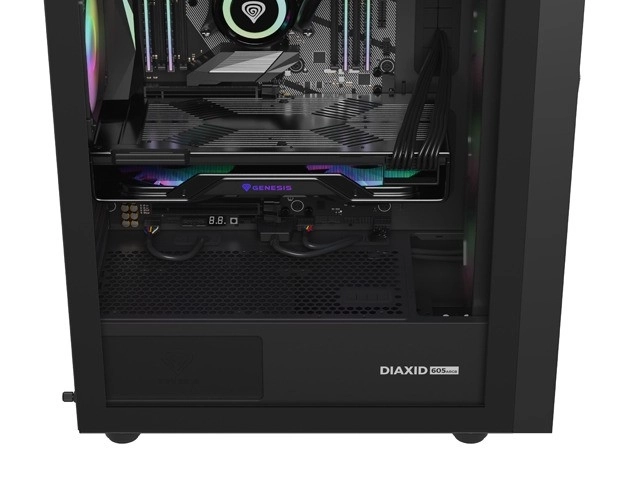 Genesis Diaxid 605 ARGB MIDI TOWER USB-C kryt Black