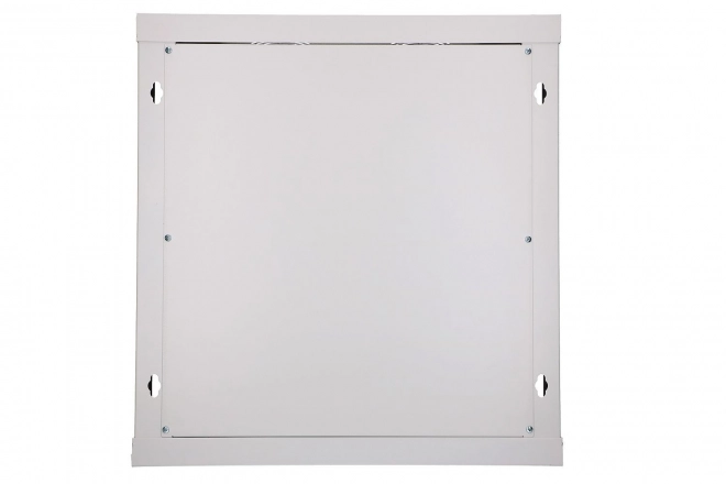 Nástěnná rack skříň 12U 600×450, šedá, prosklené dveře EXTRALINK