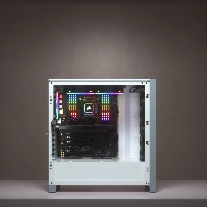 4000D Airflow TG skříň bílá Mid Tower ATX