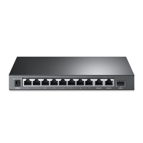 SG1210MP 8GE PoE+ 1GE 1SFP stolní přepínač
