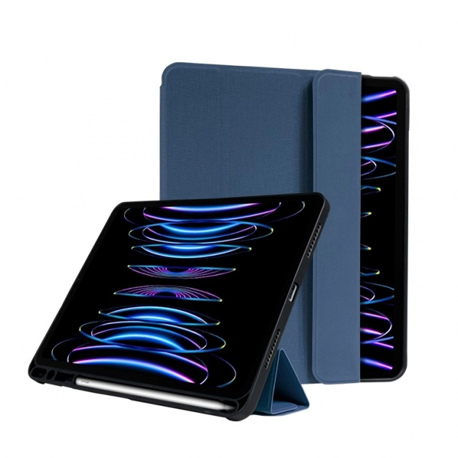 Pouzdro FlexFolio iPad Pro 11 (2022-2021)/iPad Air 11 (2024)/iPad Air 10.9 (5.-4. gen.) s Apple Pencil modré barvy