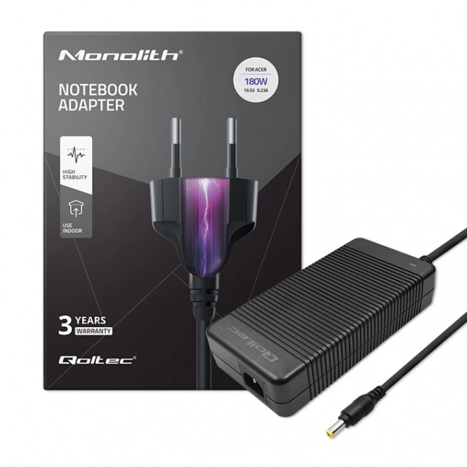 Napájecí zdroj Acer 180W 19,5V 9,23A 5,5x1,7 + napájecí kabel