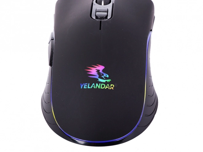 Drátová RGB optická herní myš