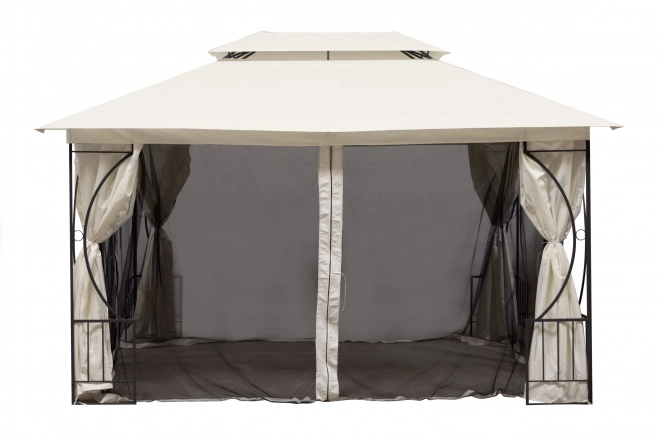 Stan zahradní pavilon 3x4m, moskytiéra a plné stěny