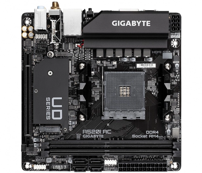 Základní deska AMD A520 Mini-ITX Ultra Durable