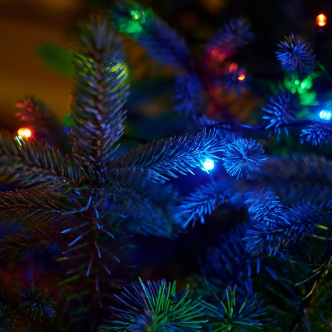 Solární světla světelný řetěz 20m 200LED vícebarevné