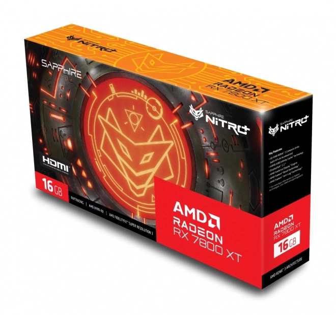 Grafická karta Sapphire Radeon RX 7800 XT Nitro+