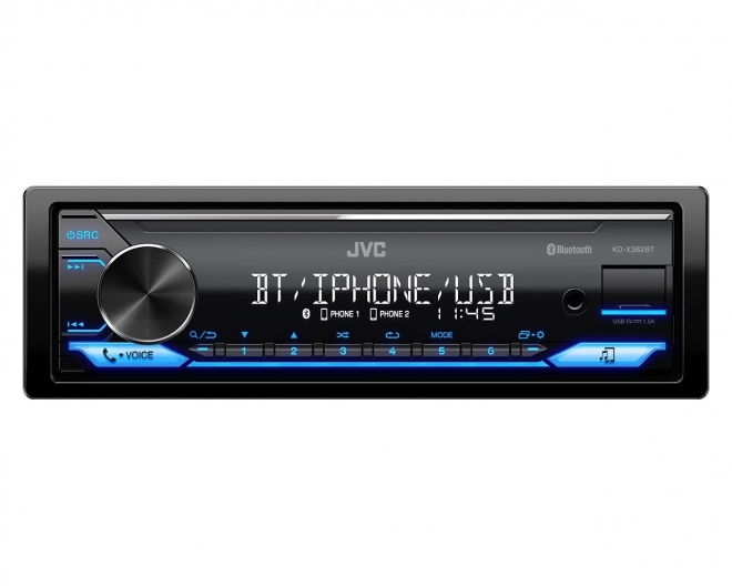 Autorádio JVC KD-X382BT s Bluetooth