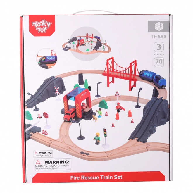Vláček - Tooky Toy Fire Brigade